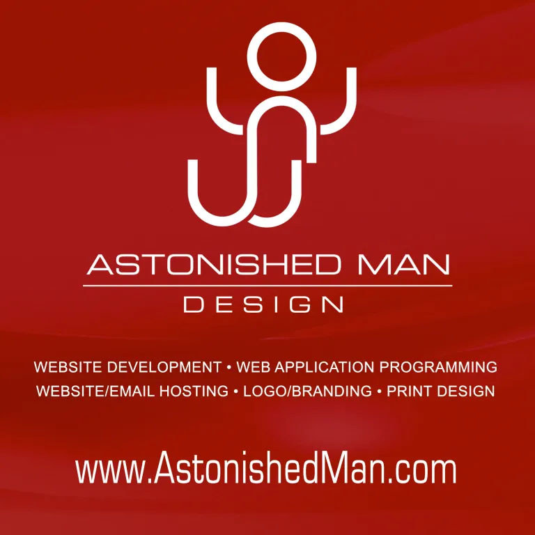 Astonished Man Design